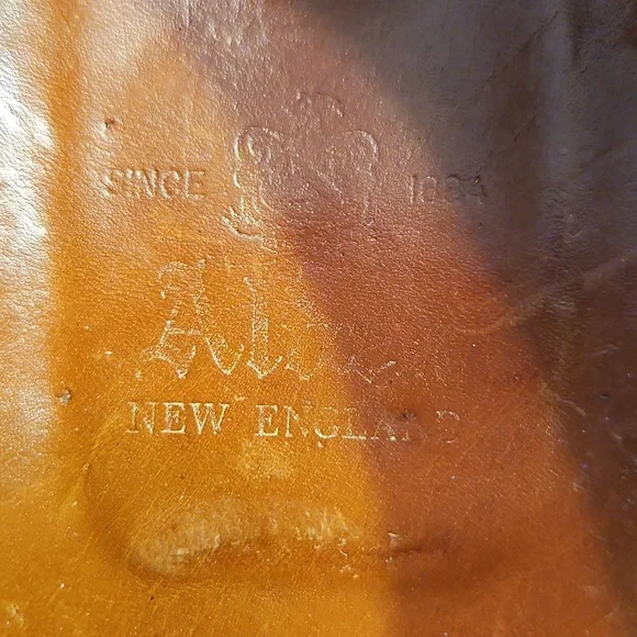 ALDEN 990 Plain Toe Blucher (Color 8 Shell Cordovan) Leather Mens Shoes;Sz 7 B/D - Picture 6 of 6